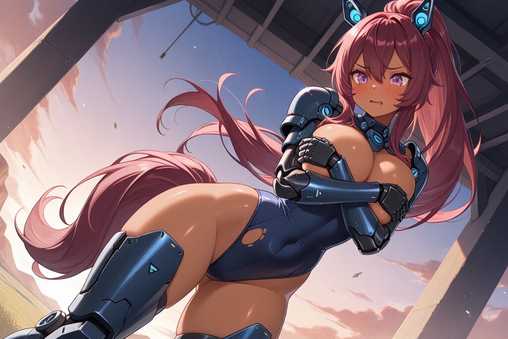 ピンチだよ！サイボーグ娘さん