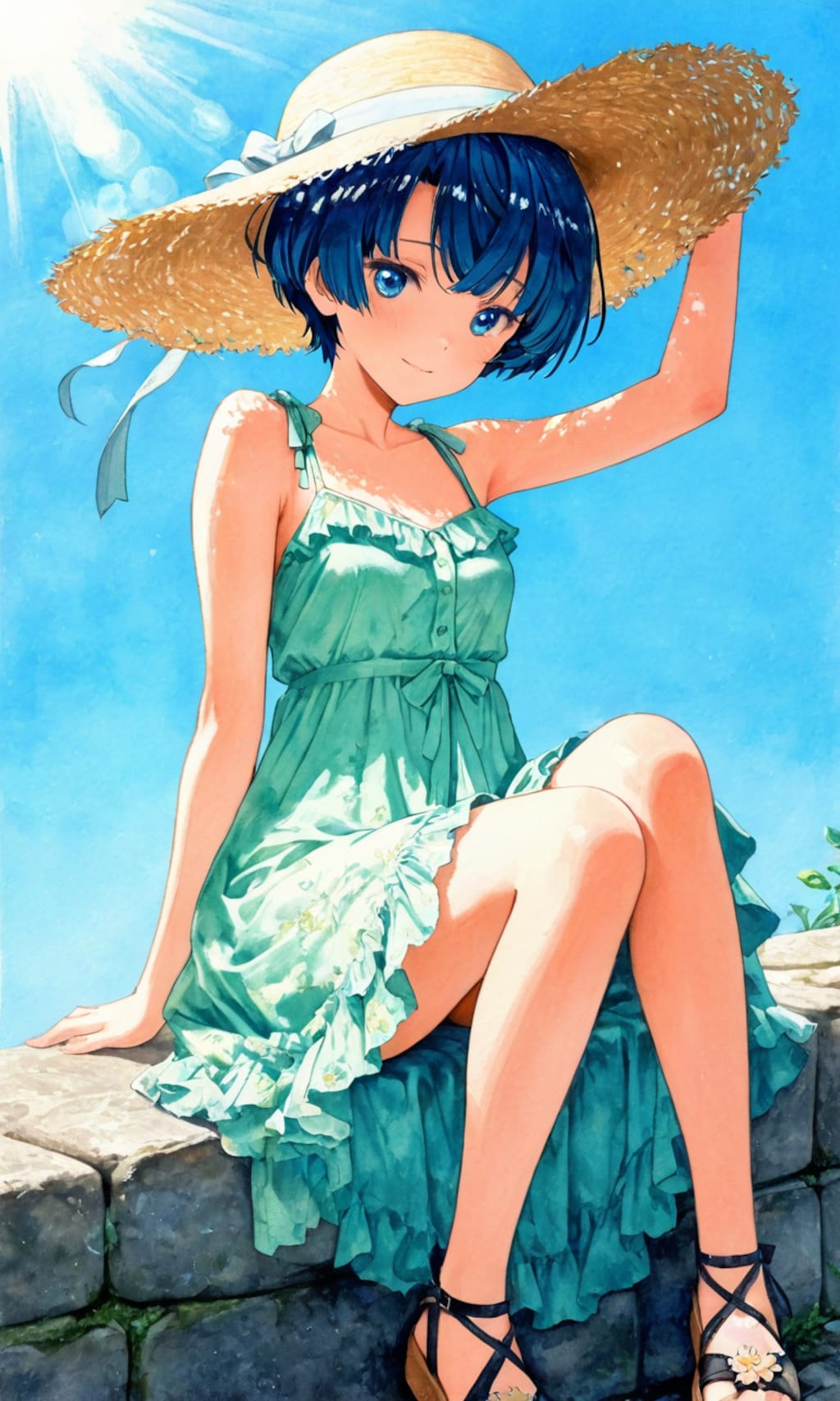 夏の少女だ柑菜ちゃん