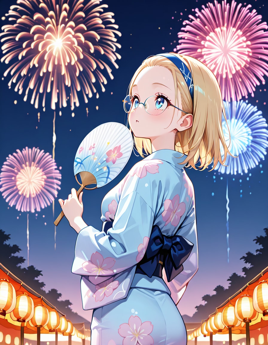 花火はじまっちゃったね