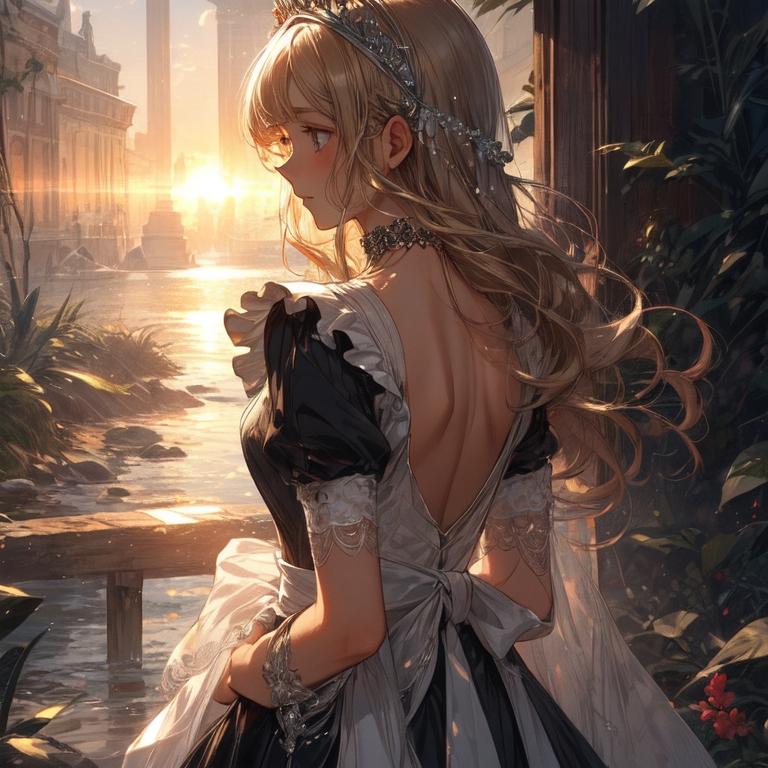 沈みゆく街の黄昏