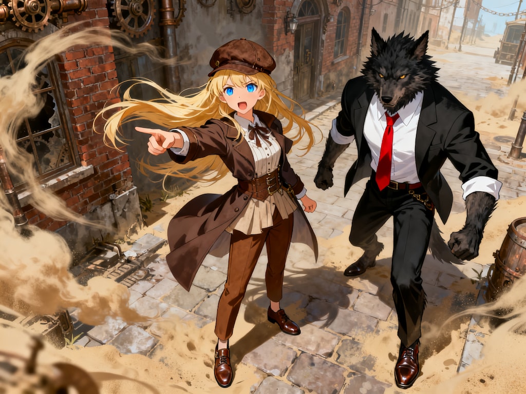 少女探偵シャーロットVSバベル教授