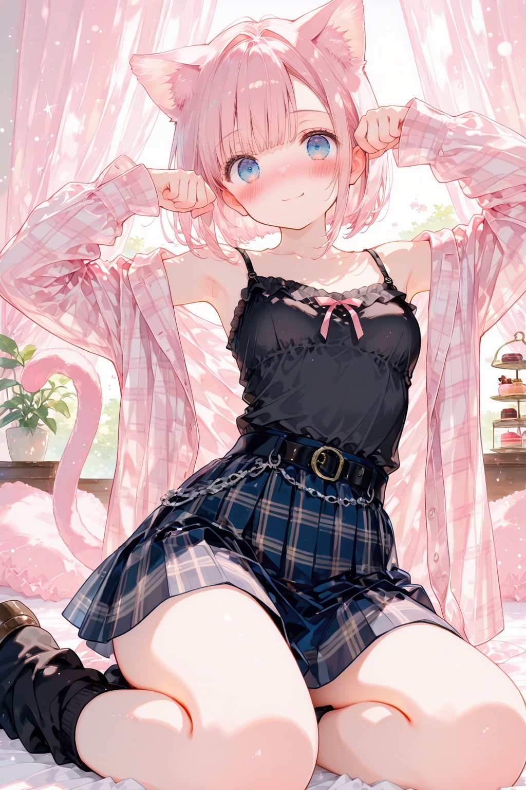 ネコミミピンク