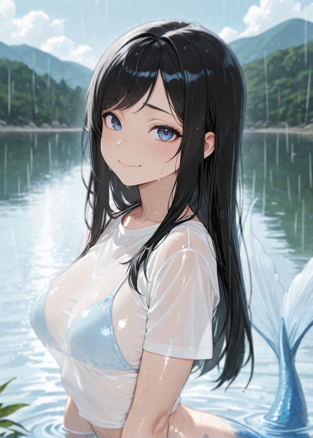 雨が嫌い？そしたら水の中で過ごせばいいじゃない