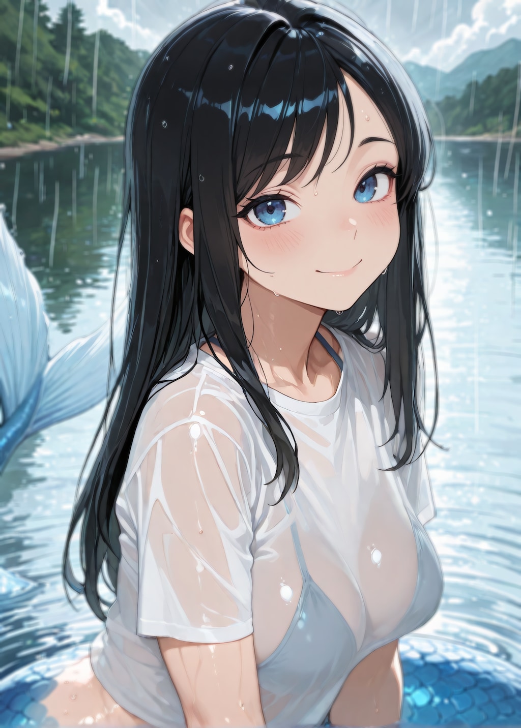雨が嫌い？そしたら水の中で過ごせばいいじゃない