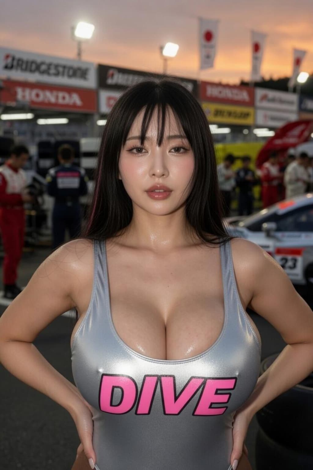 えちえちレースクイーン。