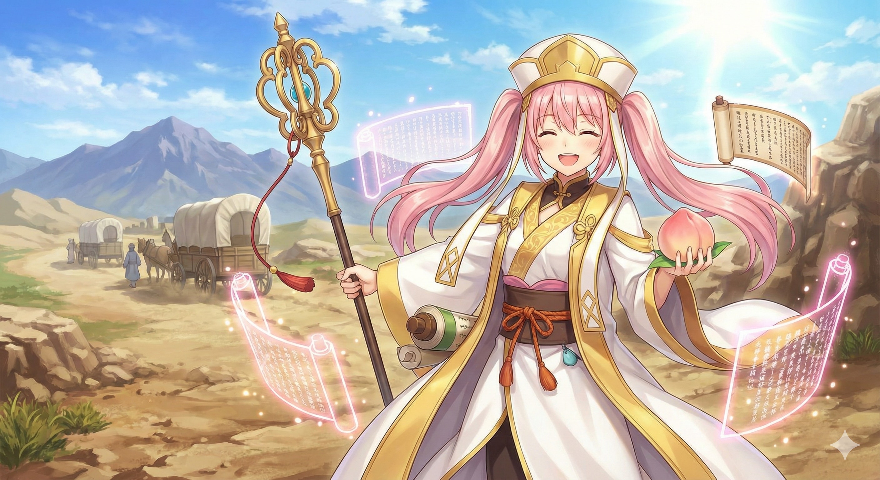 天竺にお教をゲットしにいくプリースト (プリースト28) | の人気AIイラスト・グラビア