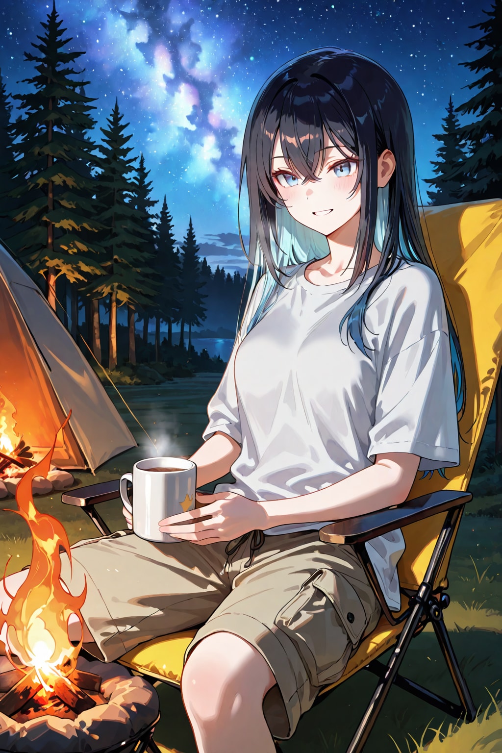 焚き火