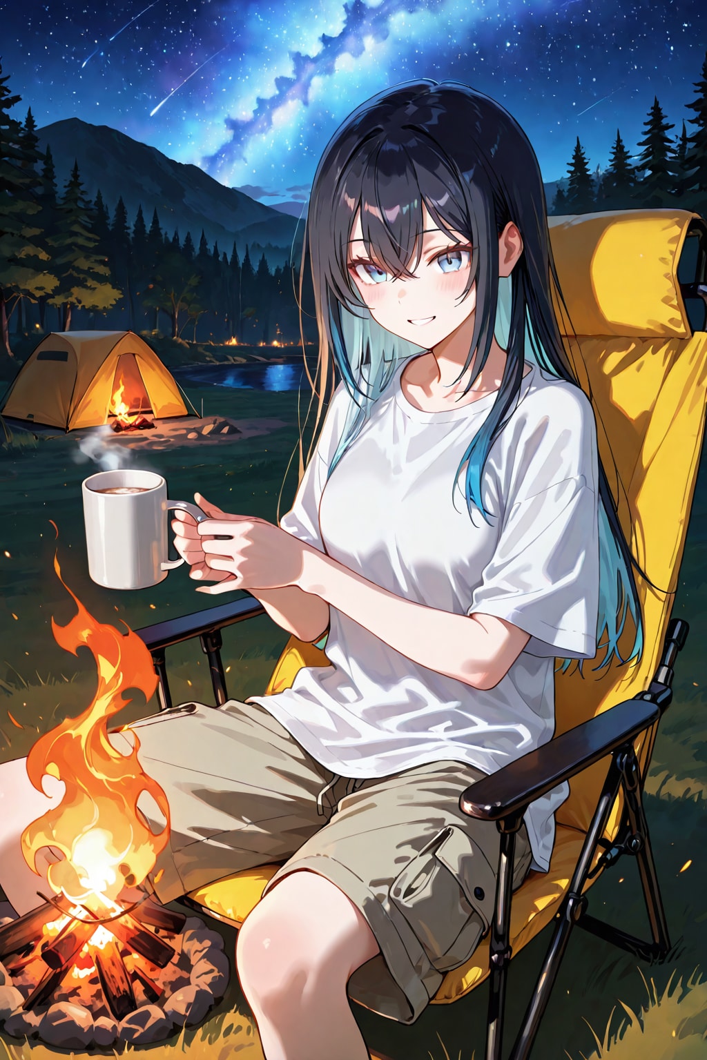 焚き火