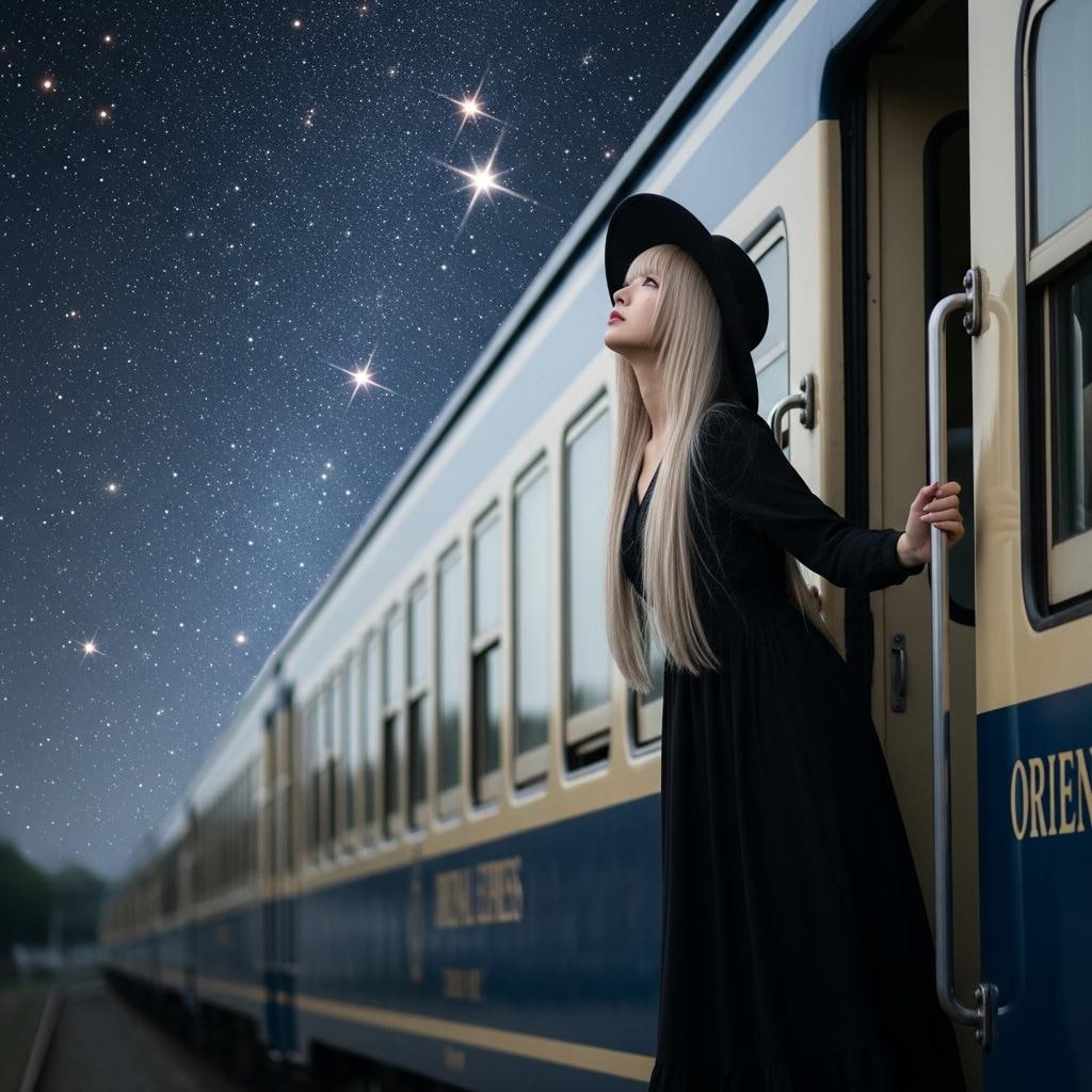 オリエンタル・エクスプレスから見る星空