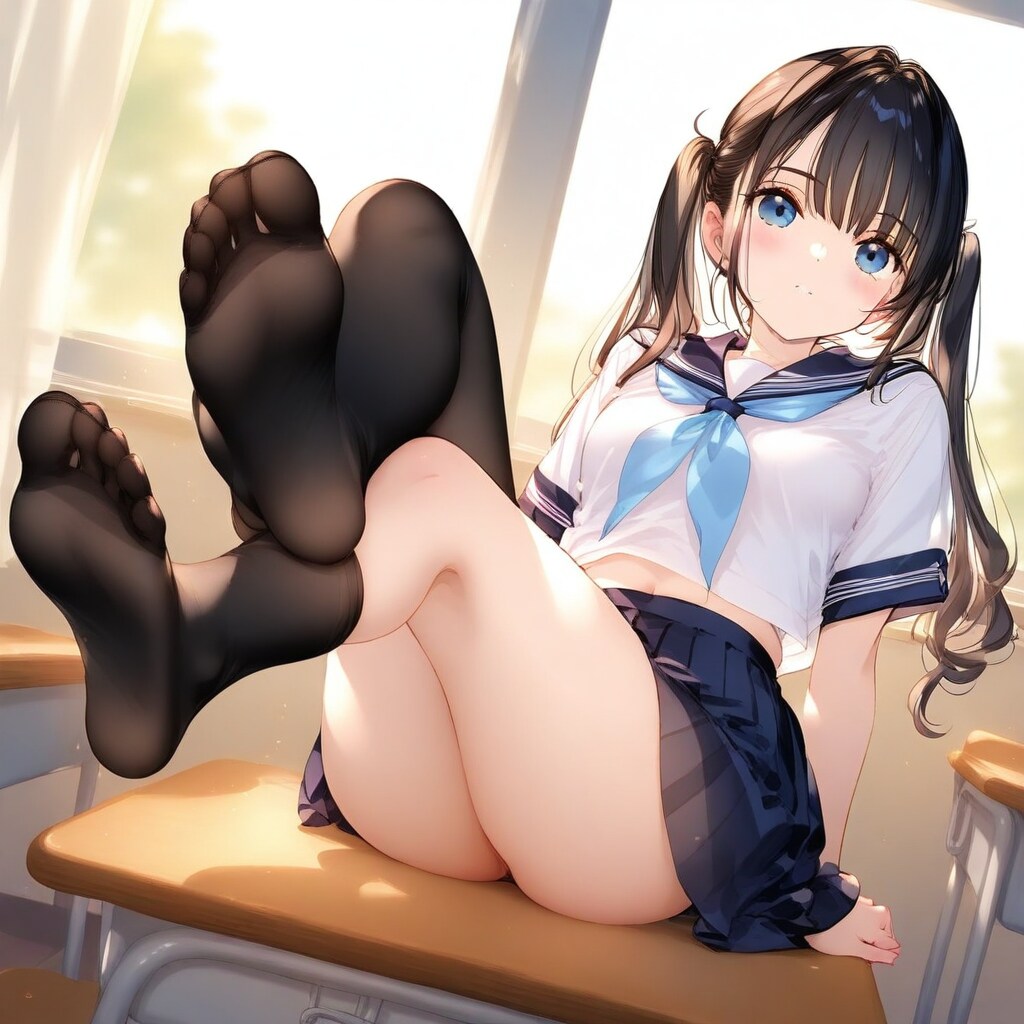 無理のないセーラー服姿