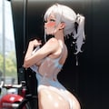 ハイレグ極薄レオタードお尻編🍑 2枚目