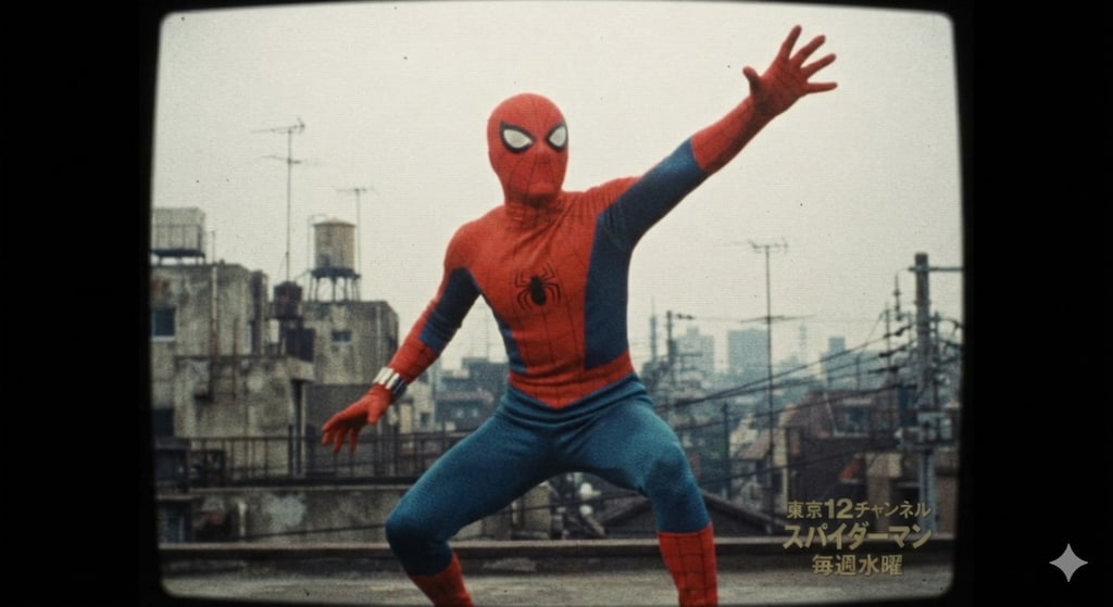 日本のスパイダーマンは、