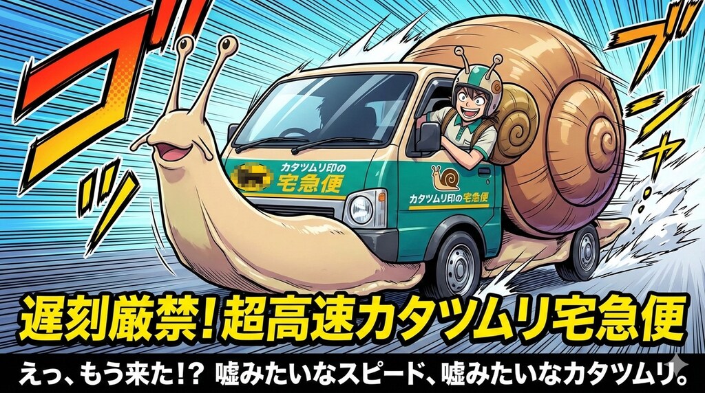 カタツムリ印の宅急便