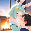 「んちゅっ…舌、もっと絡めて…」 3枚目