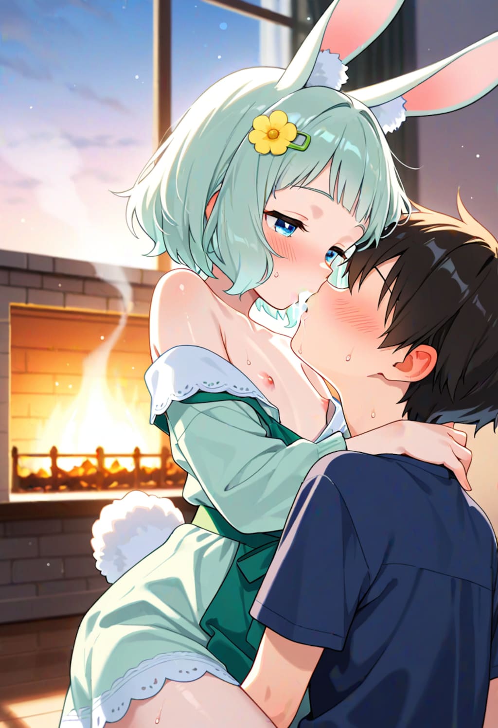「んちゅっ…舌、もっと絡めて…」