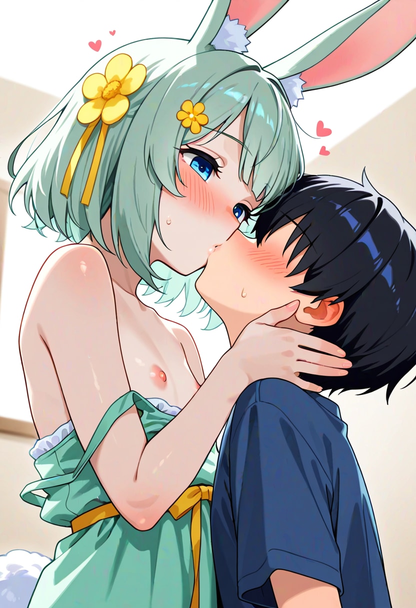 「んちゅっ…舌、もっと絡めて…」