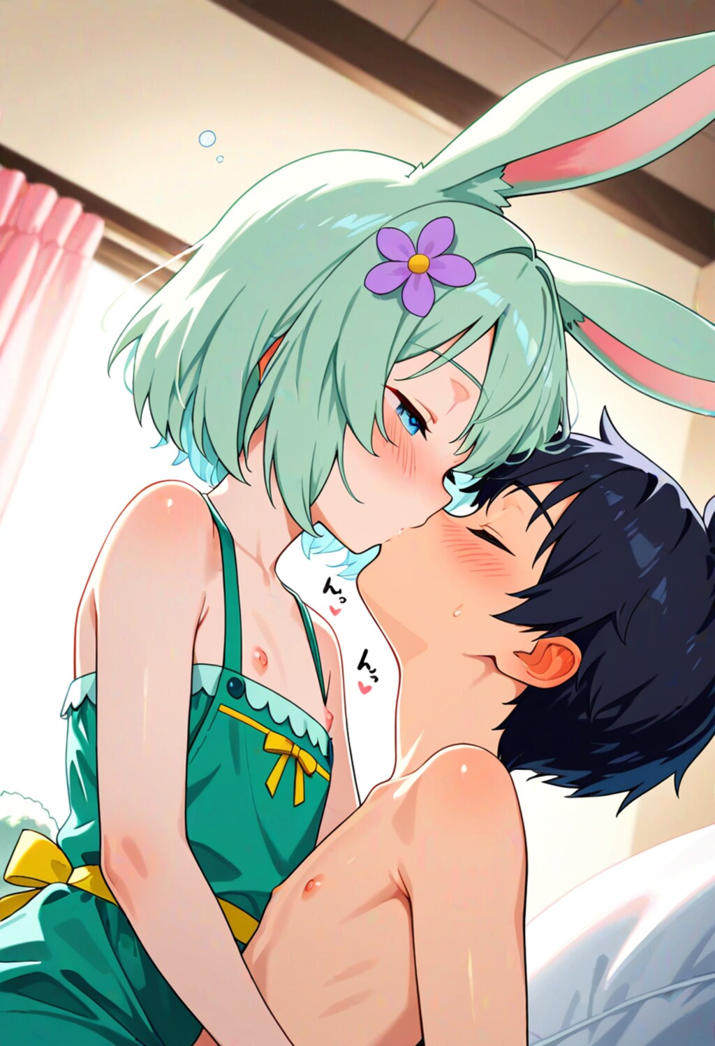 「んちゅっ…舌、もっと絡めて…」