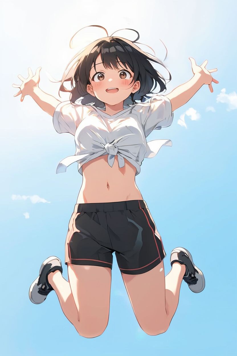 ５開放感　i am free | の人気AIイラスト・グラビア