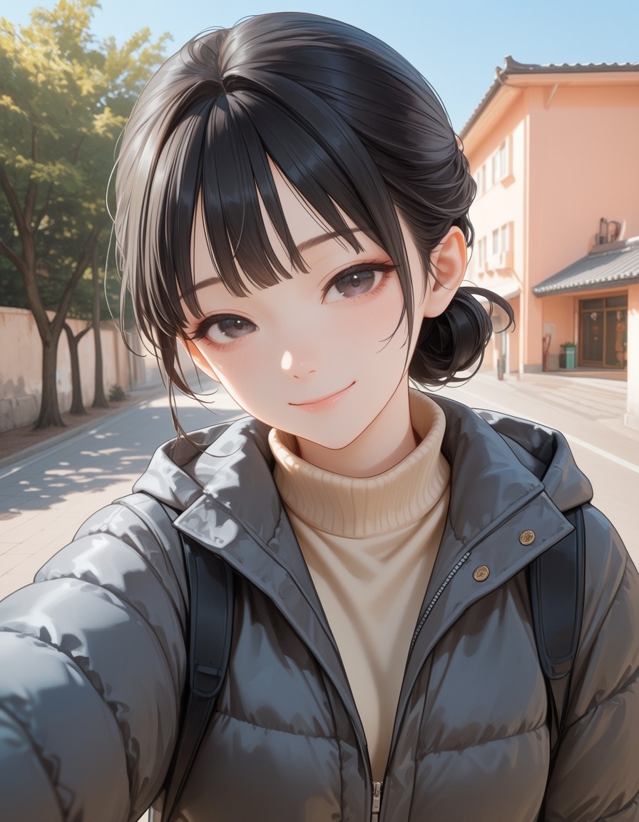 寒がりな子