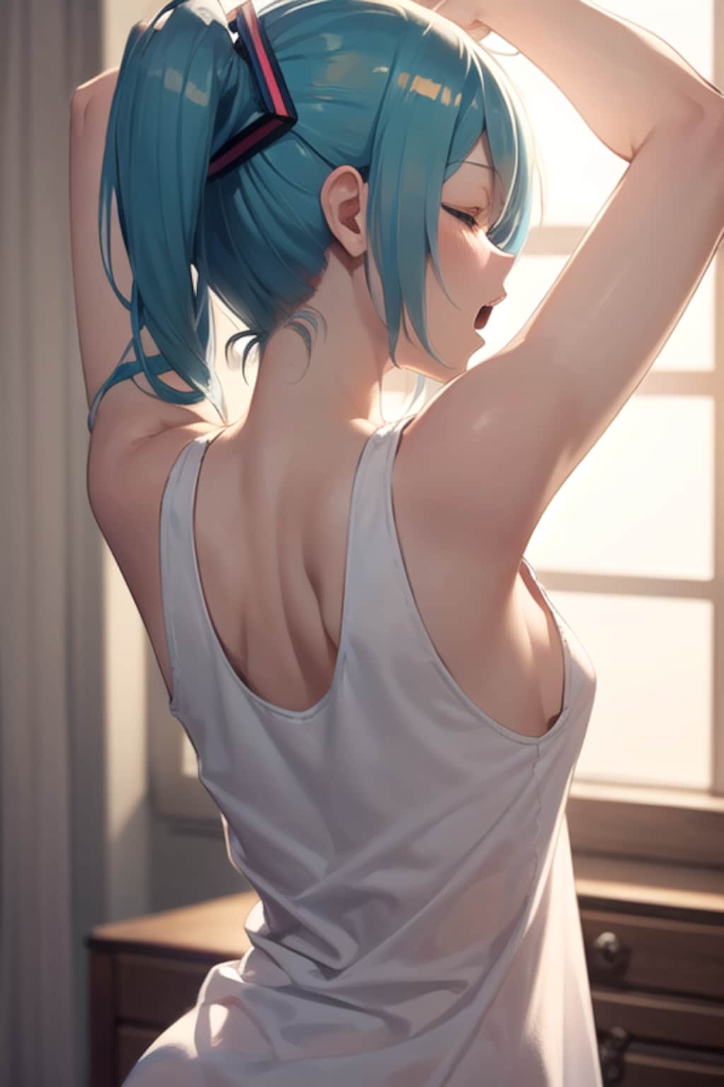 朝に弱いミクさん