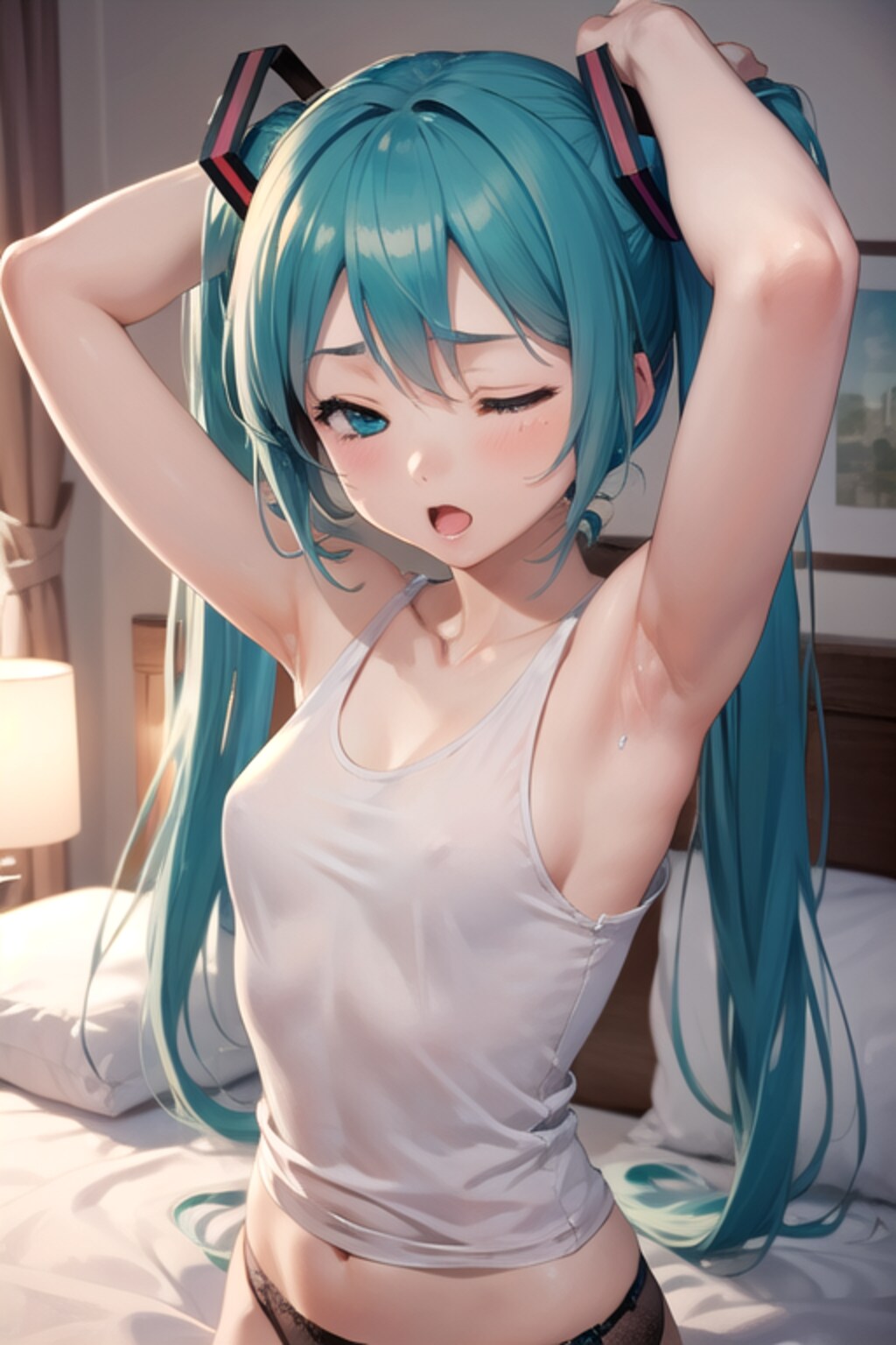 朝に弱いミクさん
