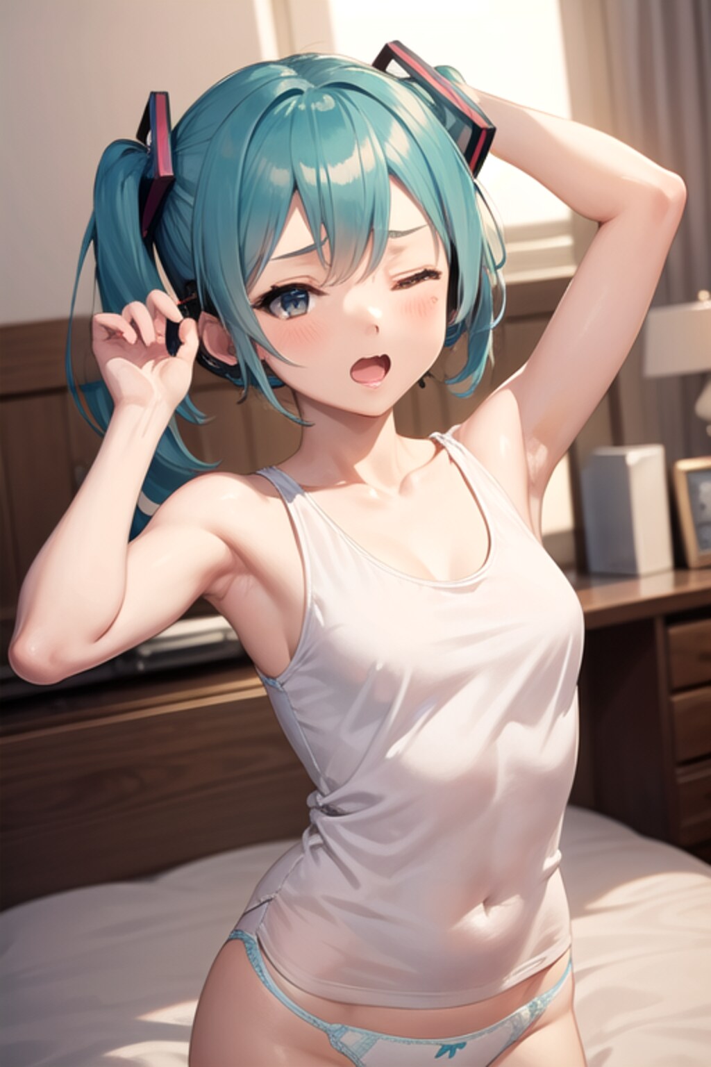 朝に弱いミクさん