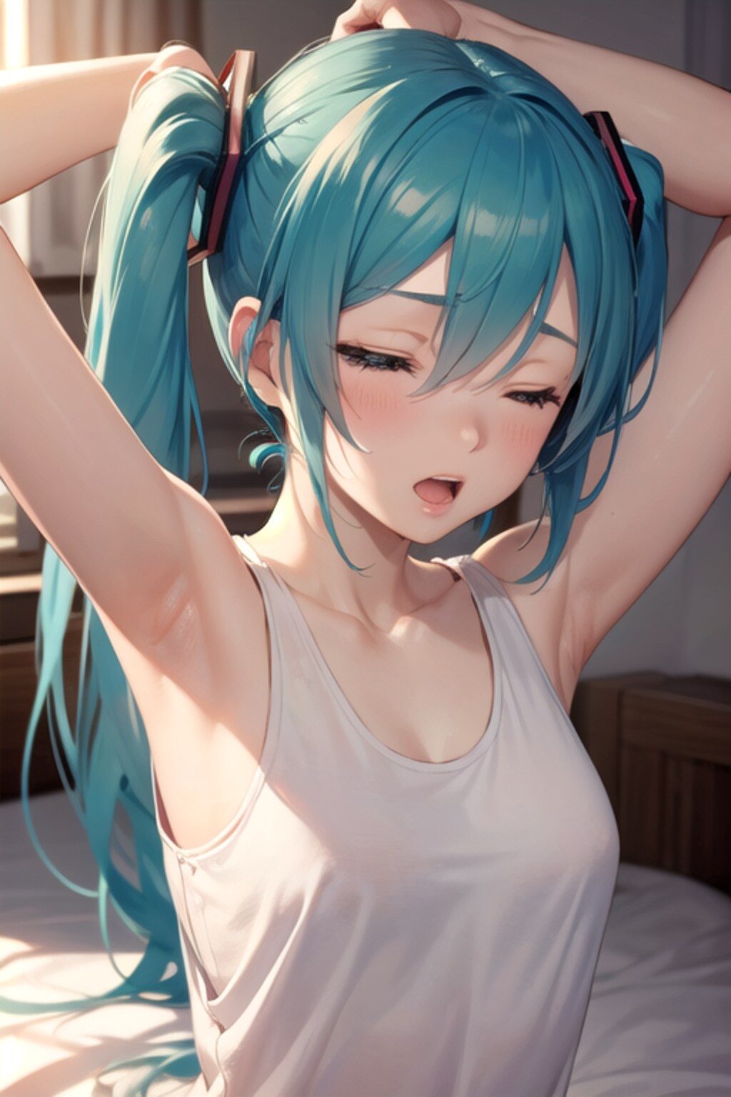 朝に弱いミクさん