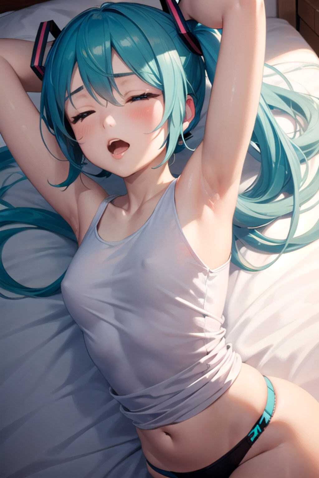 朝に弱いミクさん