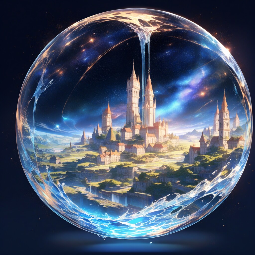 宇宙の中の漂流瓶