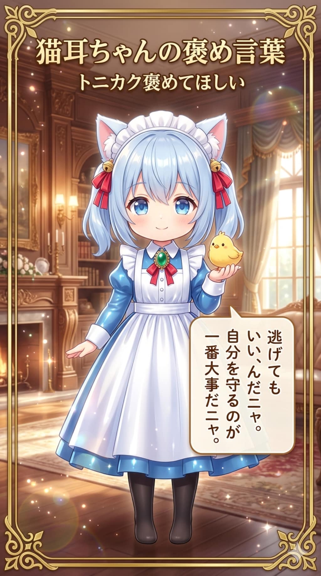 猫耳ちゃんの褒め言葉4