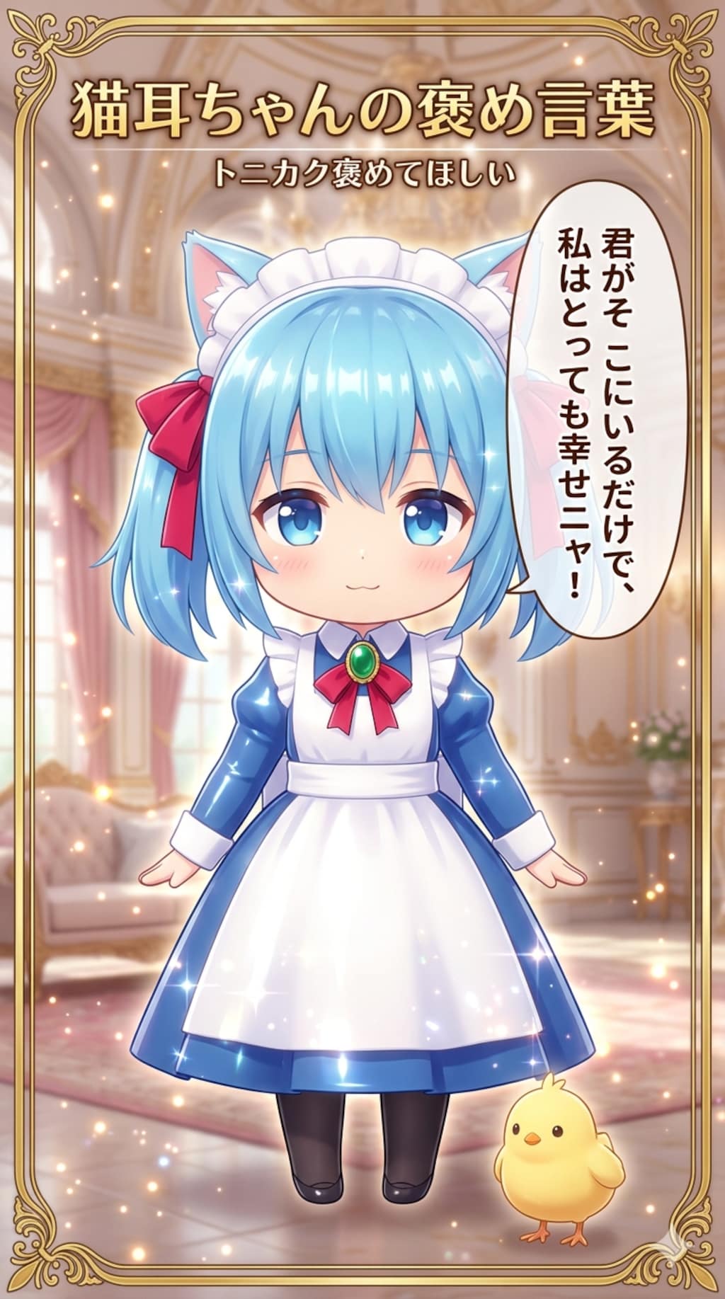 猫耳ちゃんの褒め言葉4