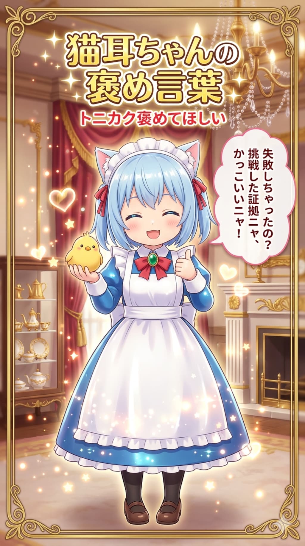 猫耳ちゃんの褒め言葉4
