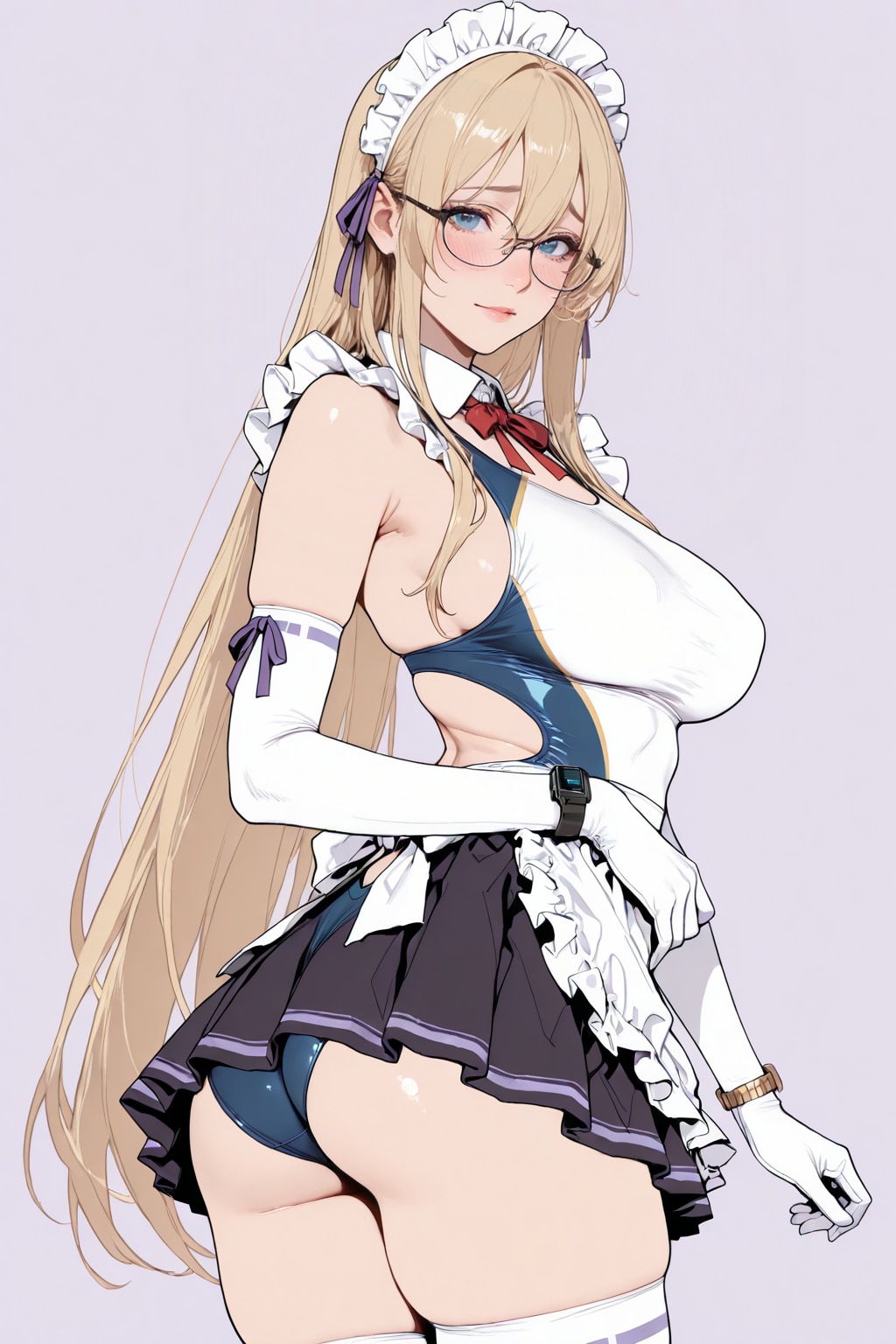 競泳メイド