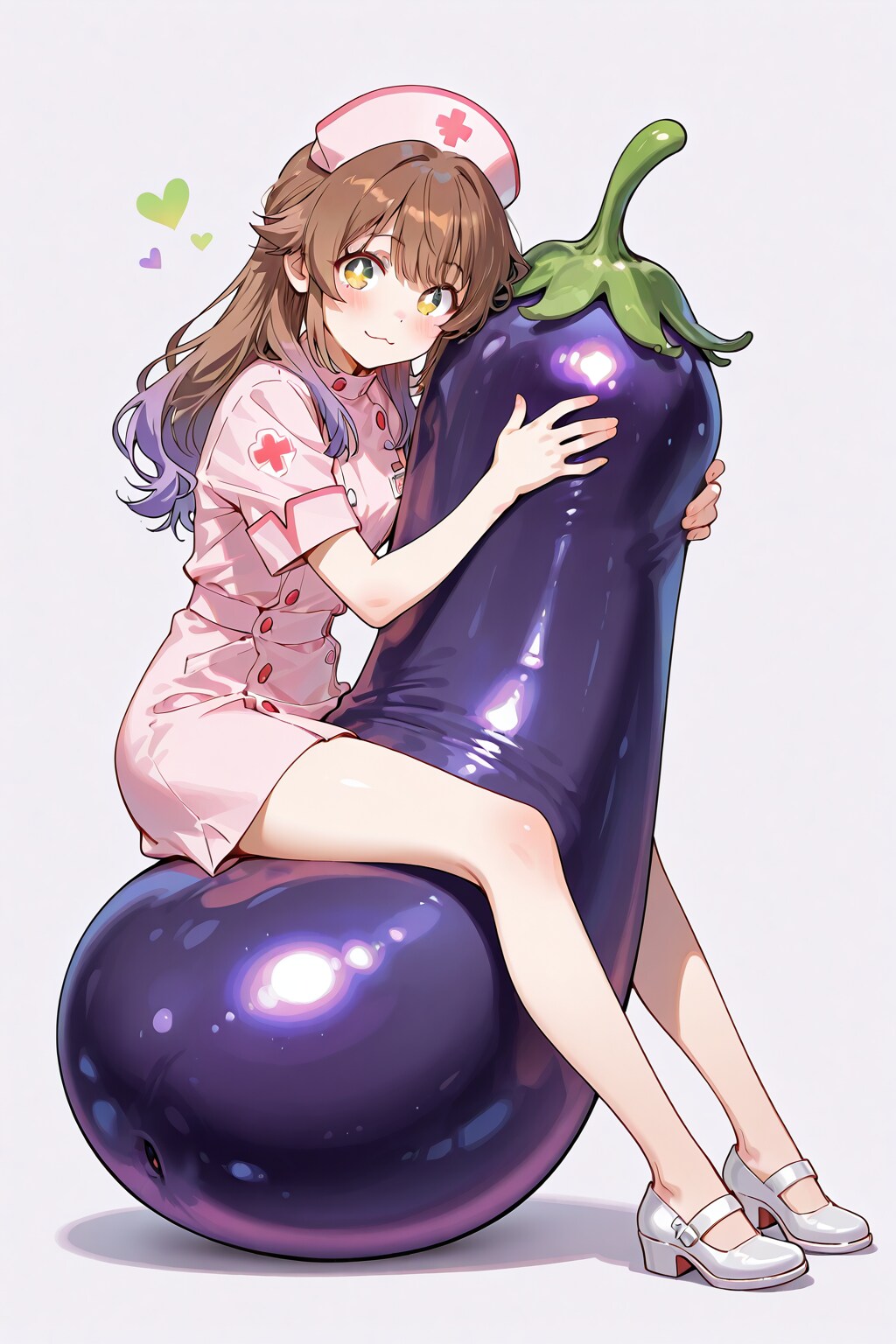 まぁ、立派なお茄子💕