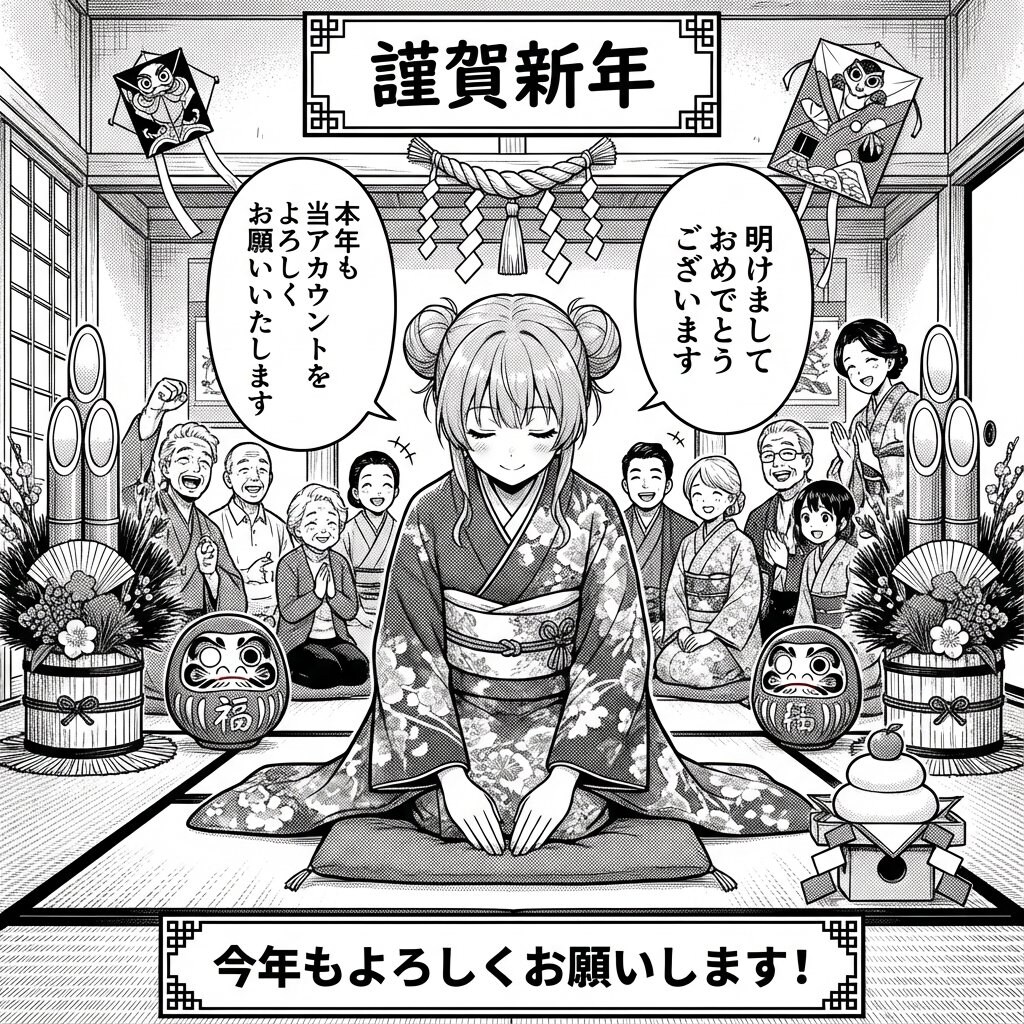 新年明けましておめでとうございます