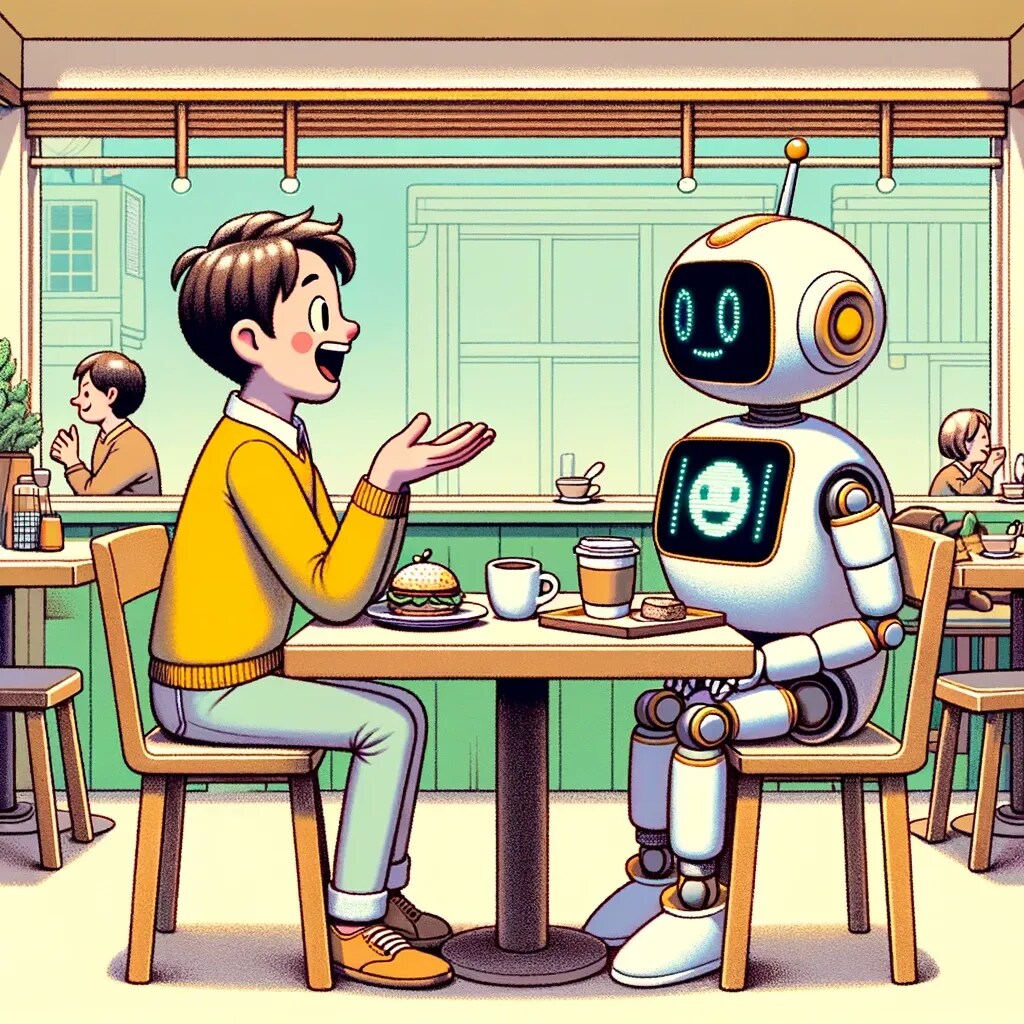 AI とランチ