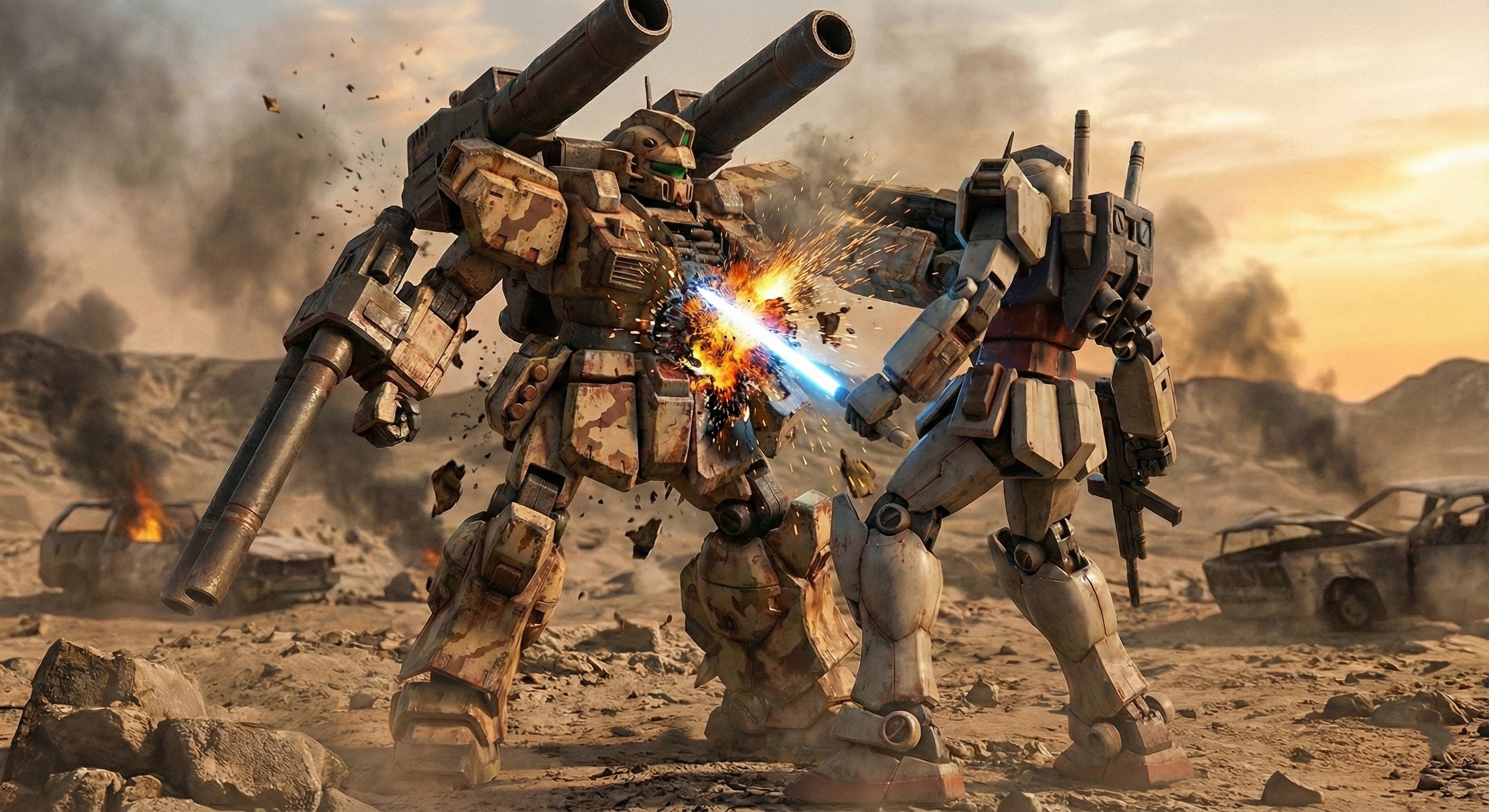 モビルスーツ白兵戦 | の人気AIイラスト・グラビア