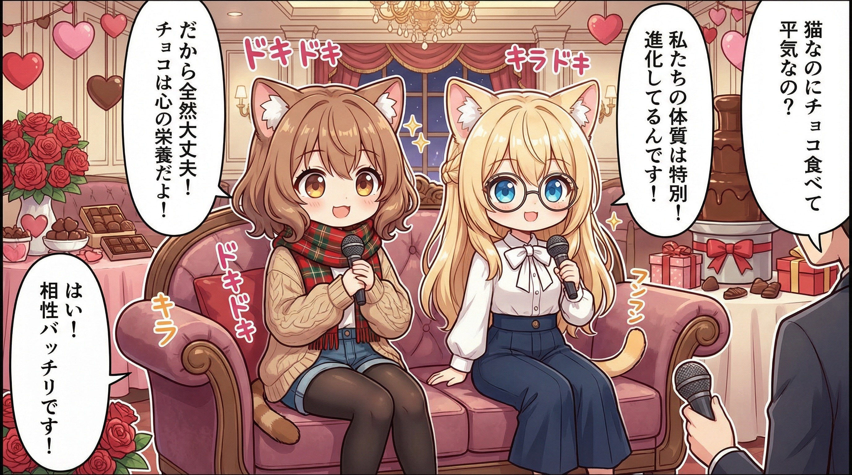 チョコ平気？聞いてみました！ | の人気AIイラスト・グラビア