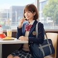 ＪＫの放課後　マクドナルド 6枚目