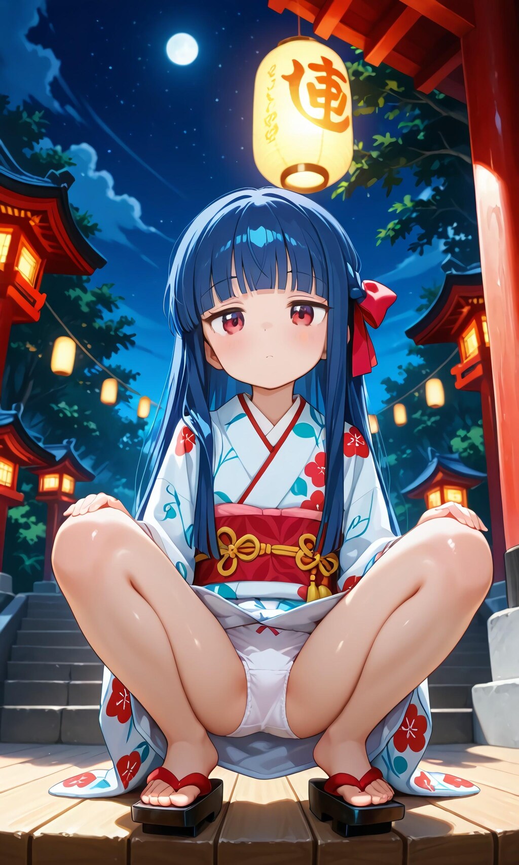 佐城雪美ちゃん浴衣で