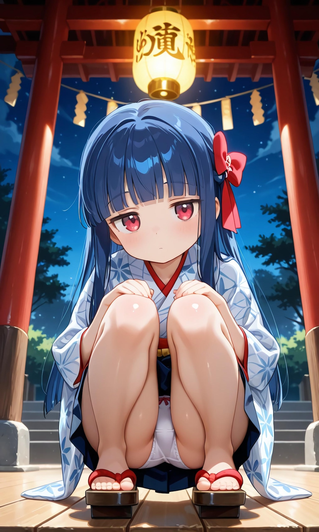 佐城雪美ちゃん浴衣で