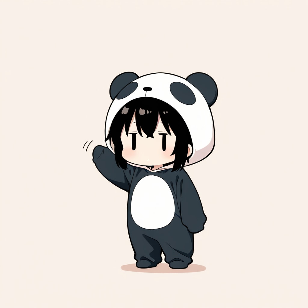 着ぐるみ着せ替え（ジャイアントパンダ）