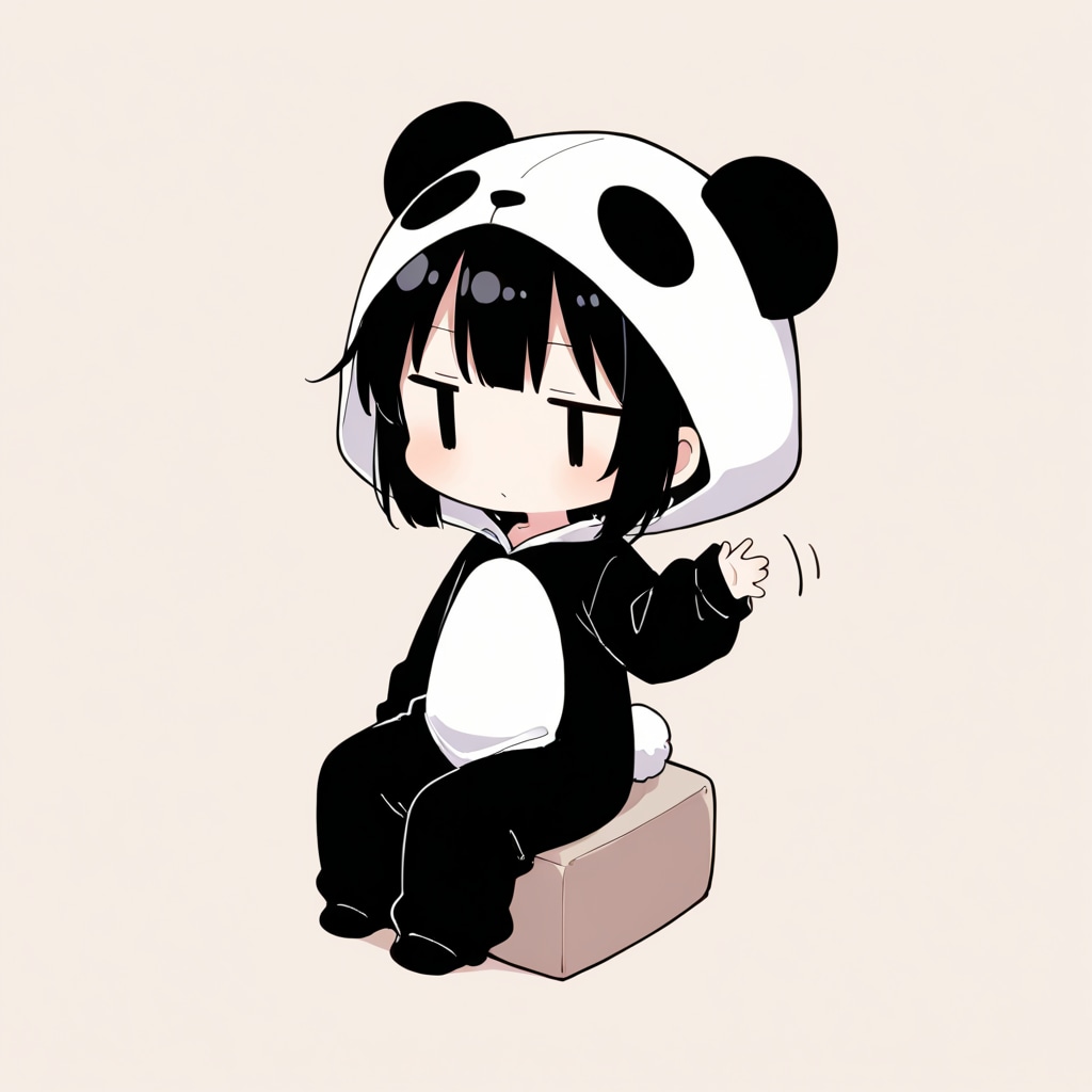 着ぐるみ着せ替え（ジャイアントパンダ）