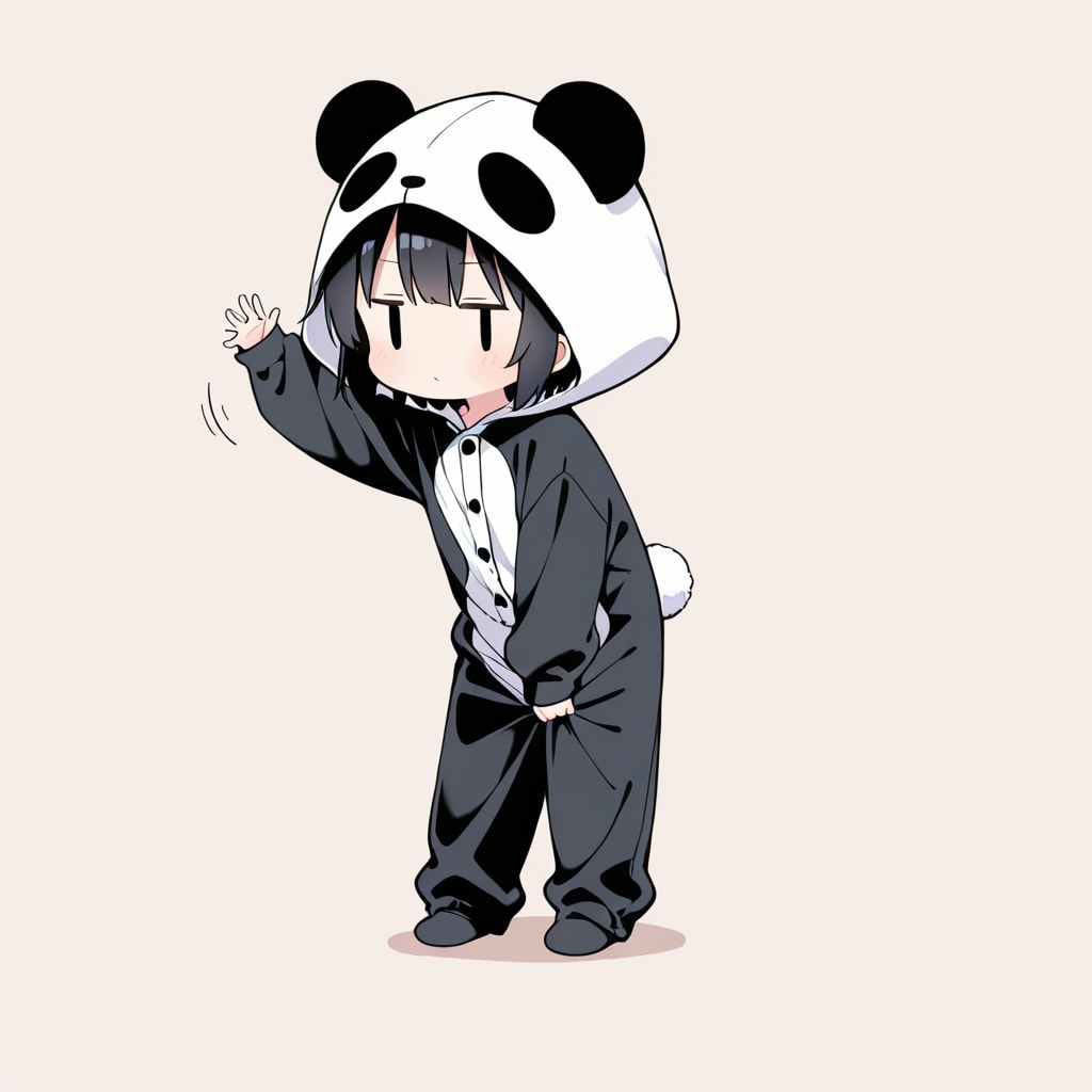 着ぐるみ着せ替え（ジャイアントパンダ）