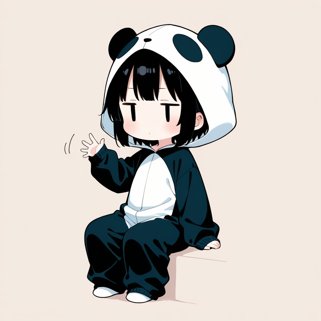 着ぐるみ着せ替え（ジャイアントパンダ）