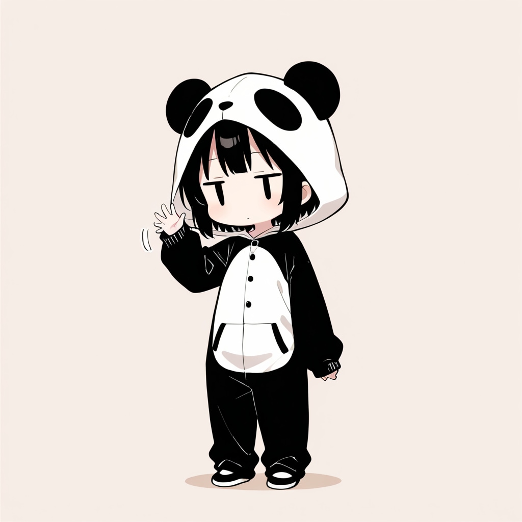 着ぐるみ着せ替え（ジャイアントパンダ）