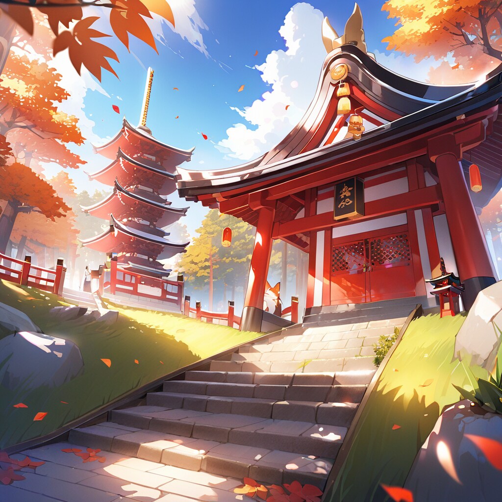 真の狐のみはいれる神社