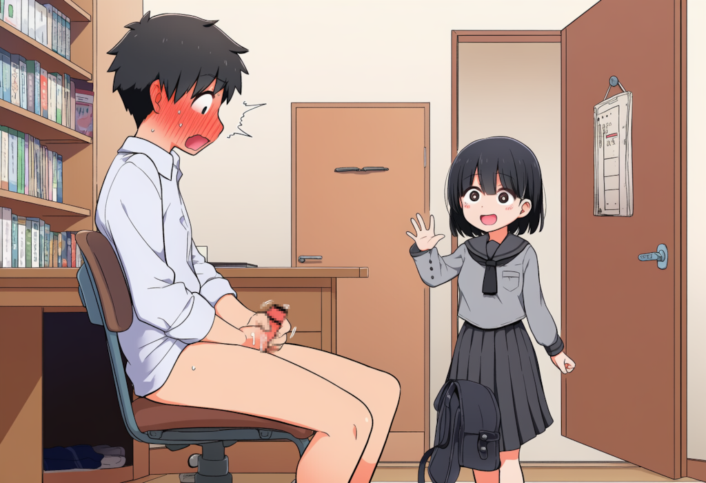 「お、なにー…してるの？」
