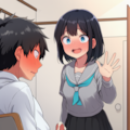 「お、なにー…してるの？」 4枚目
