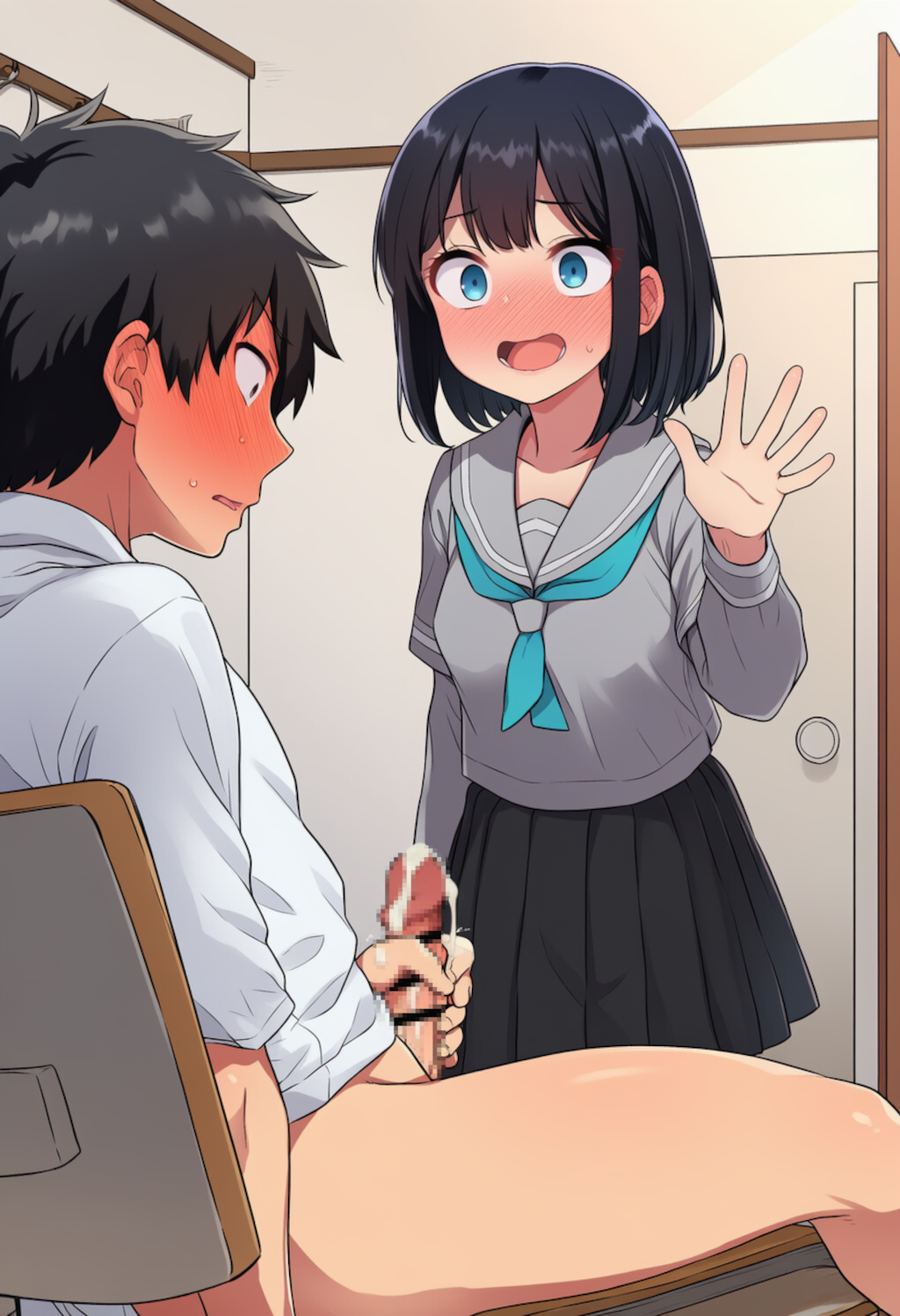 「お、なにー…してるの？」